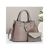 2 pièces Sacs pour Femmes en Cuir Authentique